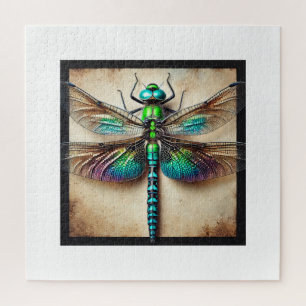 Cratilla Dragonfly 031124IREF249 - Watercolor Jigsaw Puzzle