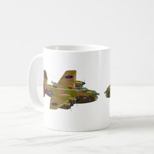 Cratoon retro bomber coffee mug