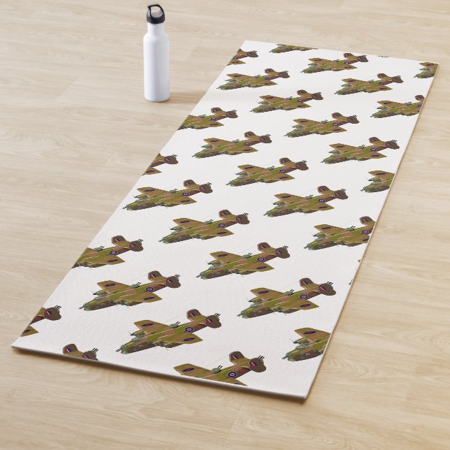 Cratoon retro bomber yoga mat (In Situ)