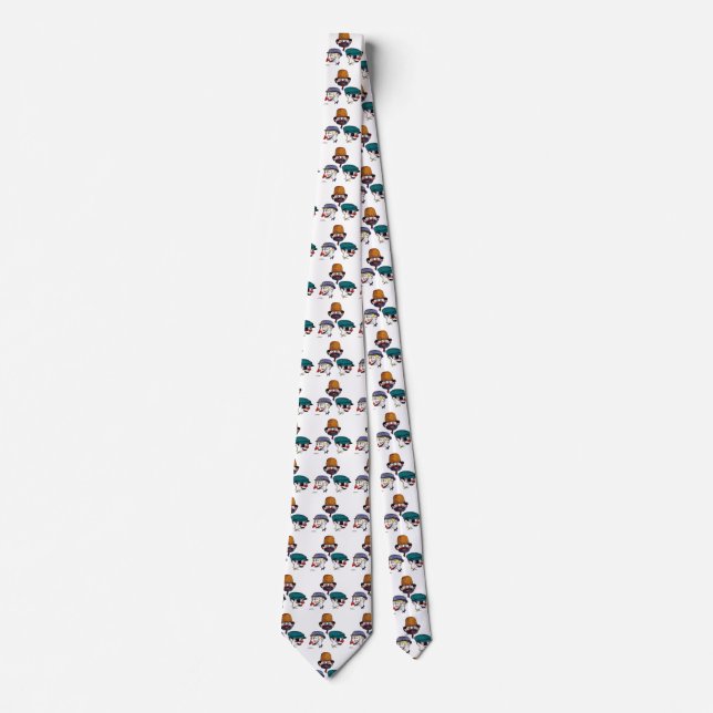 Cravate Nickel Feet Tie (Front)