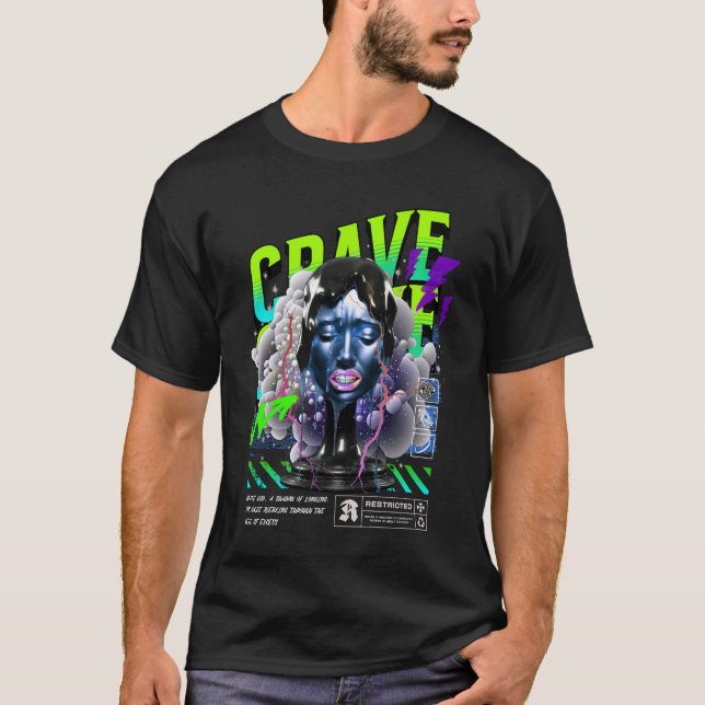 Crave: Veil of Excess T-Shirt (Front)