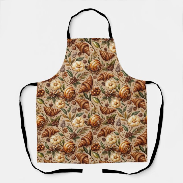 Craving Croissants  Apron (Front)