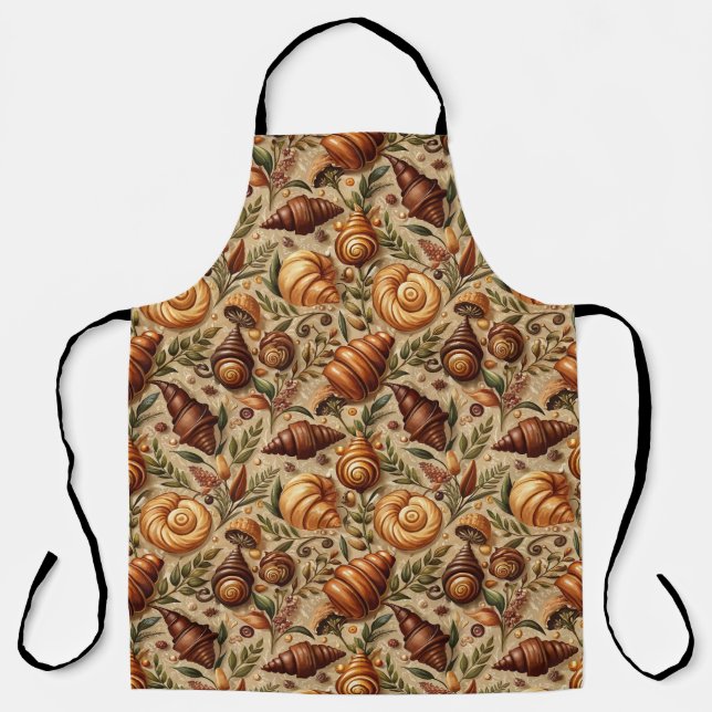 Craving Croissants  Apron (Front)