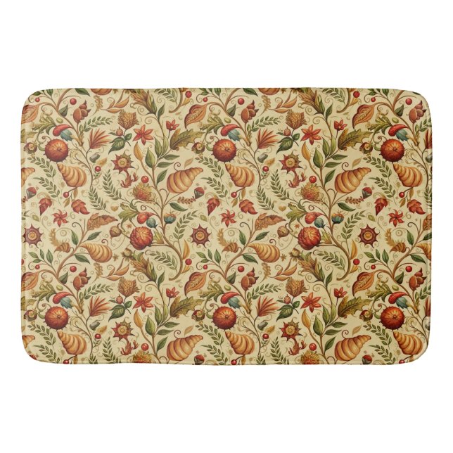 Craving Croissants  Bath Mat (Front)
