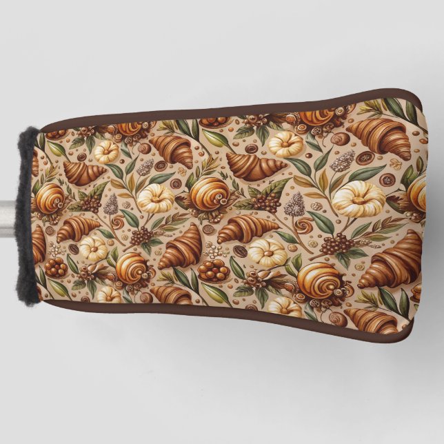 Craving Croissants  Golf Head Cover (Front)