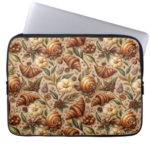 Craving Croissants Laptop Sleeve