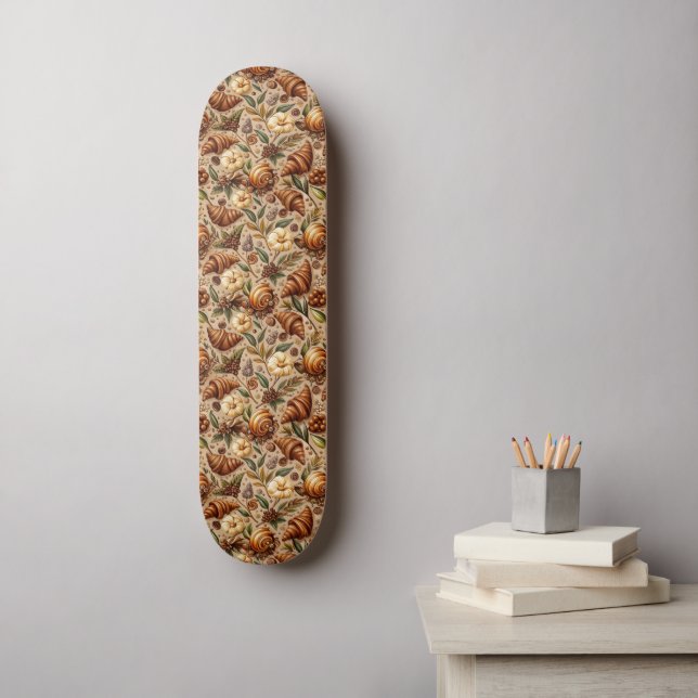 Craving Croissants  Skateboard (Wall Art)