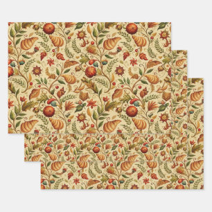 Craving Croissants Wrapping Paper Sheet