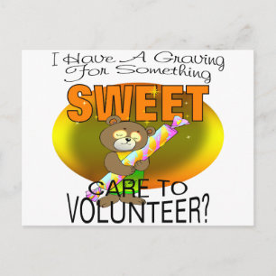 Craving Something Sweet Postcard