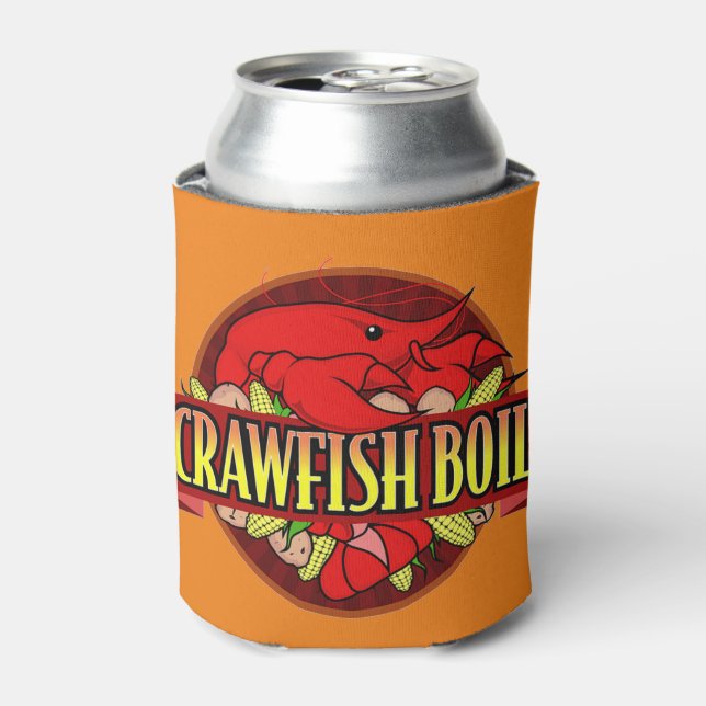 Crawfish 2 Can/Bottle Cooler (Can Front)