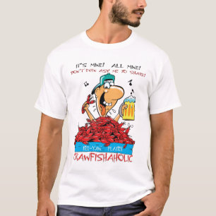 CRAWFISH AHOLIC for t-shirts
