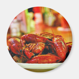 Crawfish At The Acme Oyster House Magnet