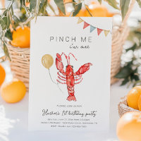 Crawfish Birthday Invitation | Crawfish Party