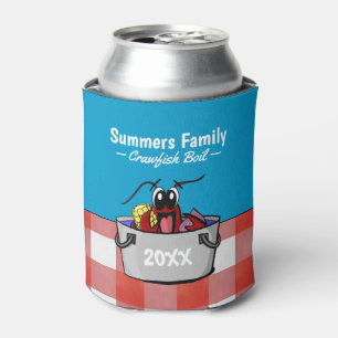 Crawfish Boil Annual Family Party Picnic Can Cooler