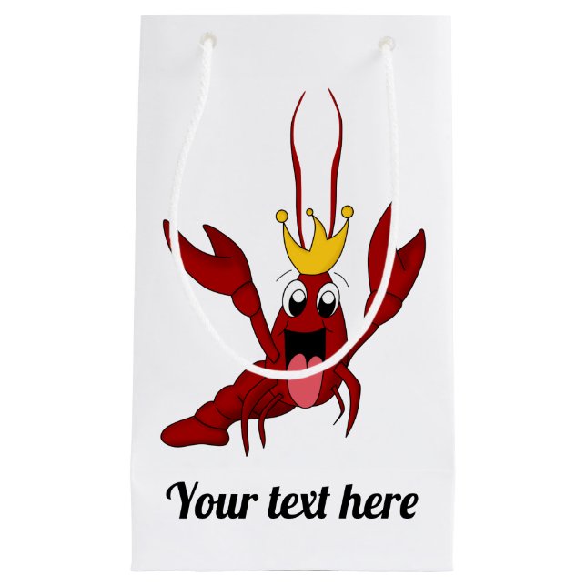 Crawfish Boil Annual Family Reunion Party Small Gift Bag (Front)