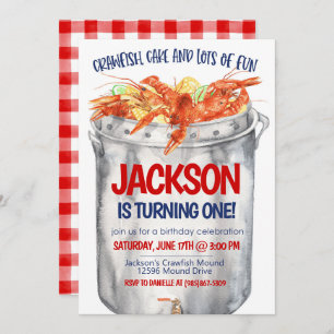 Crawfish Boil Couples Shower Invitation