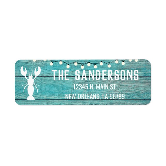 Crawfish Boil Family Reunion Seafood Party (Front)