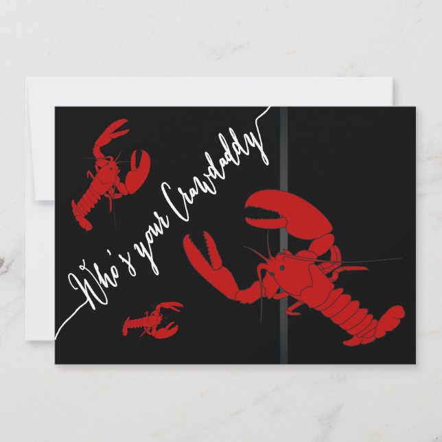 Crawfish Boil Invitation (Front)