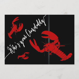 Crawfish Boil Invitation