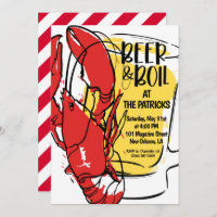 Crawfish Boil Invitation