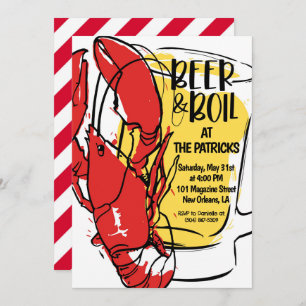 Crawfish Boil Invitation