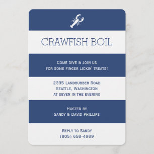 Crawfish Boil Invitation