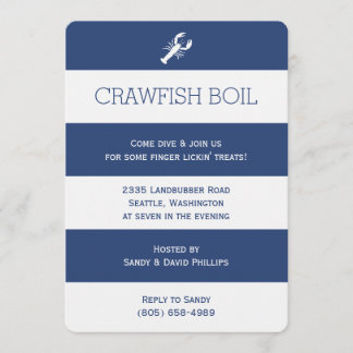 Crawfish Boil Invitation