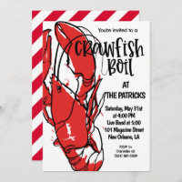 Crawfish Boil Invitation