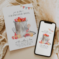 Crawfish Boil Invitations | Crawfish Boil