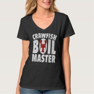 Crawfish Boil Master Mens Cajun Festival Crawfish T-Shirt