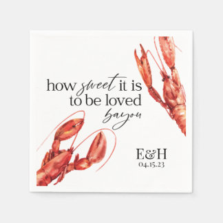 Crawfish Boil Napkin