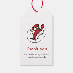 Crawfish Boil Party Gift Tags