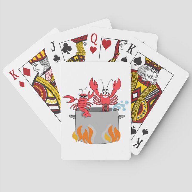 Crawfish Boil Playing Cards (Back)