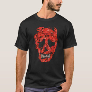 Crawfish Boil Skull Crayfish Boils Men Women T-Shirt