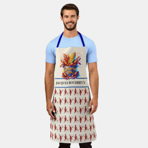 CRAWFISH BOIL THEME  APRON
