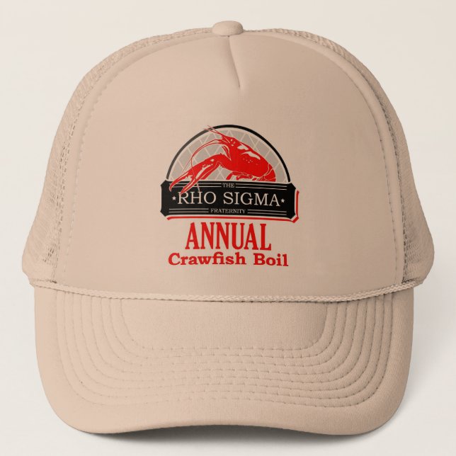 CRAWFISH BOIL TRUCKER HAT I (Front)