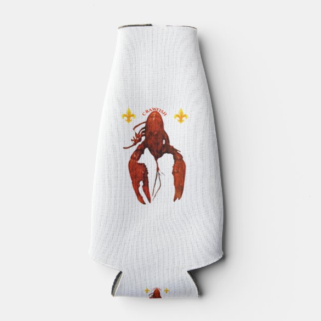 Crawfish Bottle Cooler (Front)