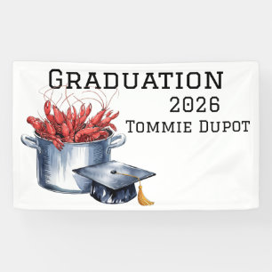 Crawfish & Caps: A Boiled Graduation Celebration  Banner