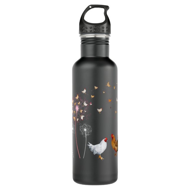 Crawfish Chicken Ditch Retro Cajun Food  710 Ml Water Bottle (Front)