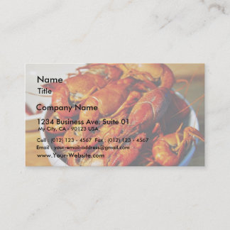 Crawfish Claws Business Card