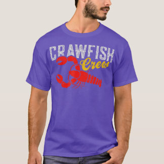 Crawfish Crew Boiler Crayfish Boil Lover  T-Shirt