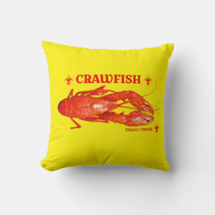 Crawfish design cushion