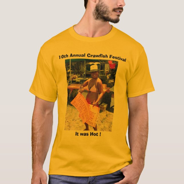Crawfish Festival Tee Shirt - Boys (Front)