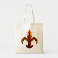 Crawfish Flier De Lis Handbag
