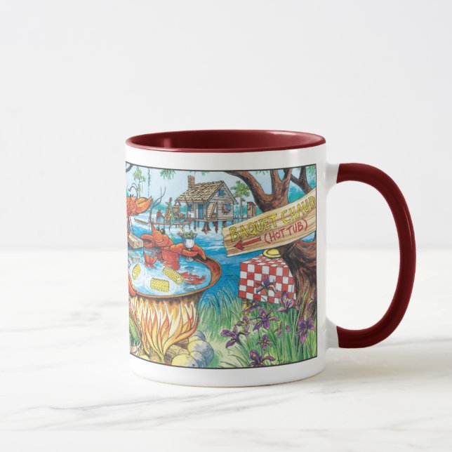 Crawfish Hot Tub Mug (Right)