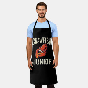 Crawfish Junkie  Apron