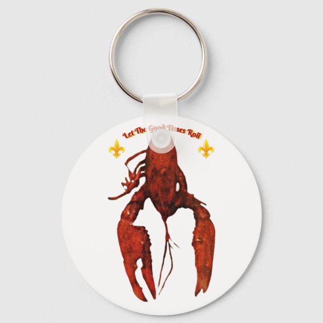 Crawfish Keychain (Front)