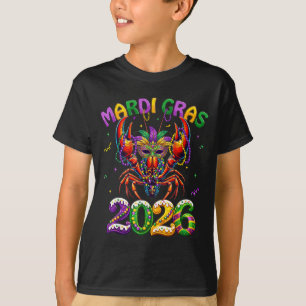 Crawfish mardi gras 2026 shirts kids men women mas