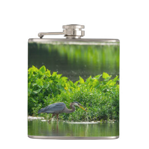 Crawfish Meal Time Hip Flask