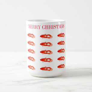 Crawfish Merry Christmas Coffee Mug